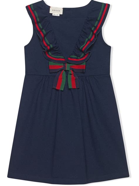 gucci girls cotton dress|gucci tights for kids.